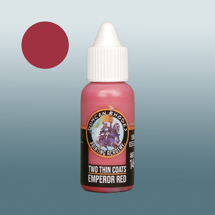 Two Thin Coats: Emperor Red (5)