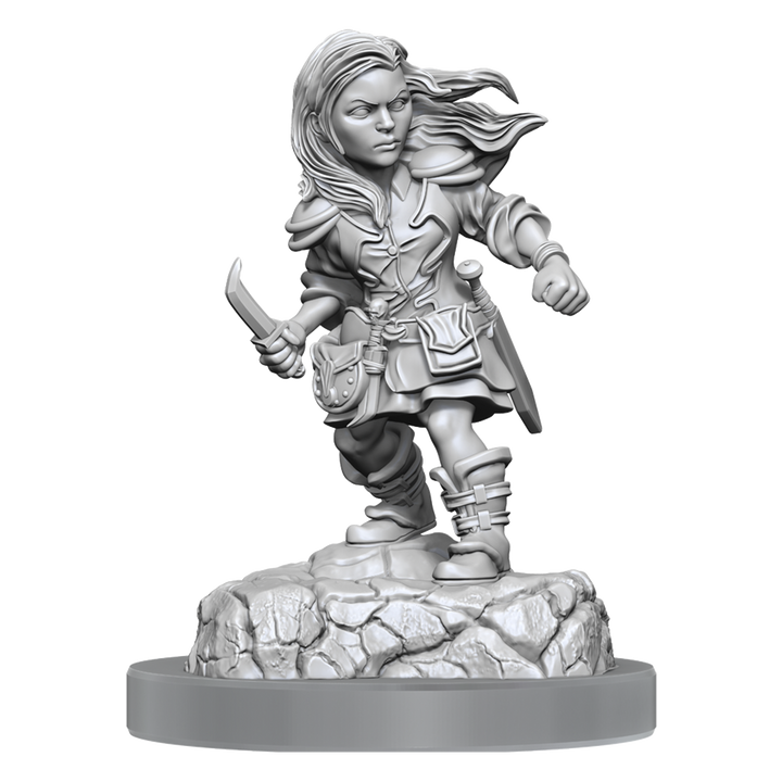 Dungeons & Dragons - Nolzur's Marvelous Miniatures: Halfling Rogue Female