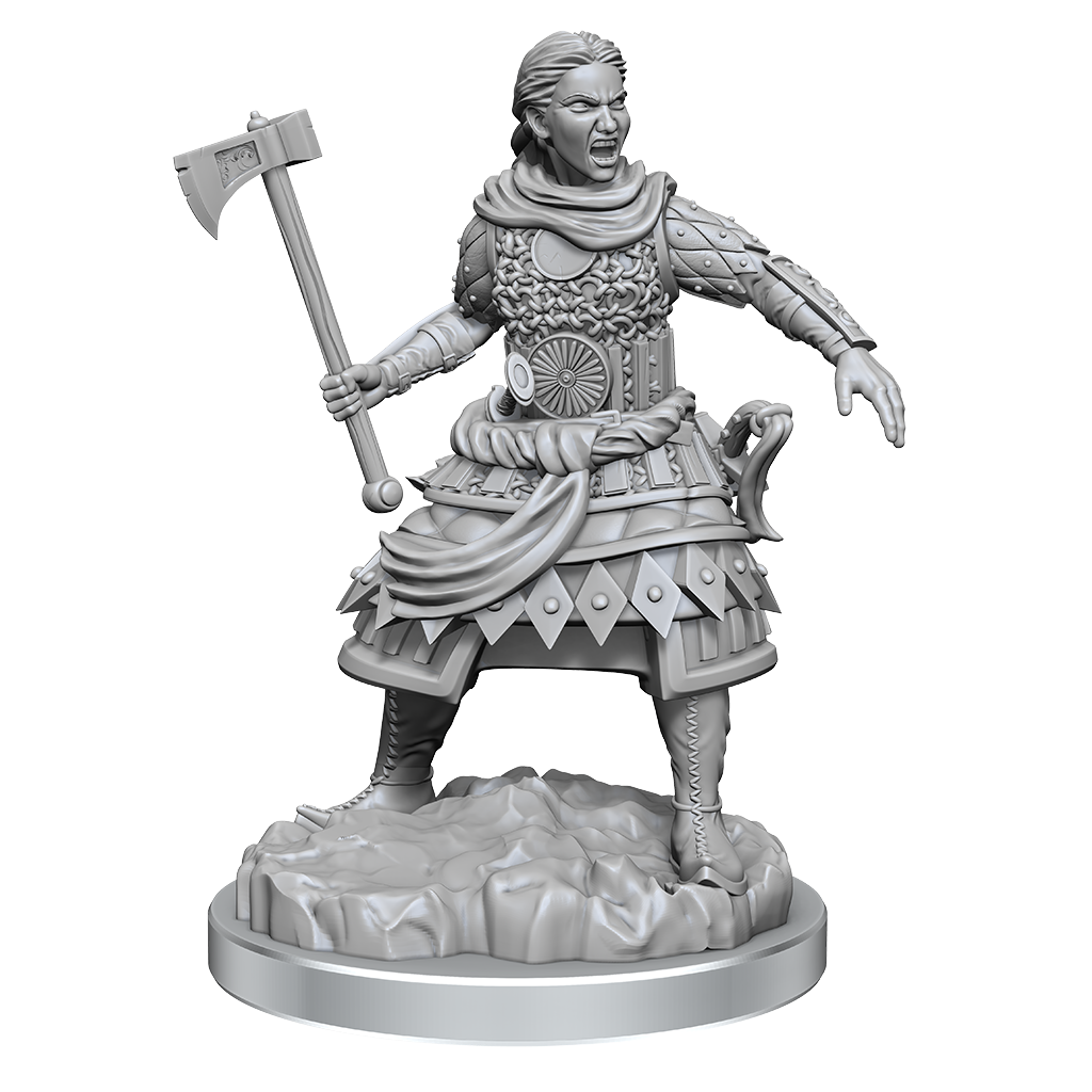 Dungeons & Dragons - Nolzur's Marvelous Miniatures: Female Human Fighters