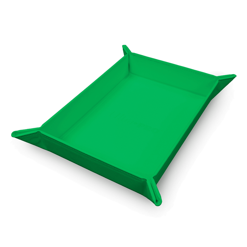 Vivid Magnetic Folding Dice Tray - Green (Ultra PRO)