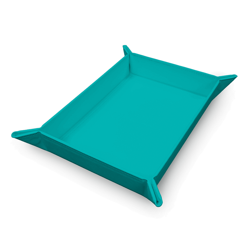 Vivid Magnetic Folding Dice Tray - Teal (Ultra PRO)