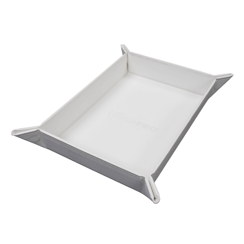 Vivid Magnetic Folding Dice Tray - White (Ultra PRO)