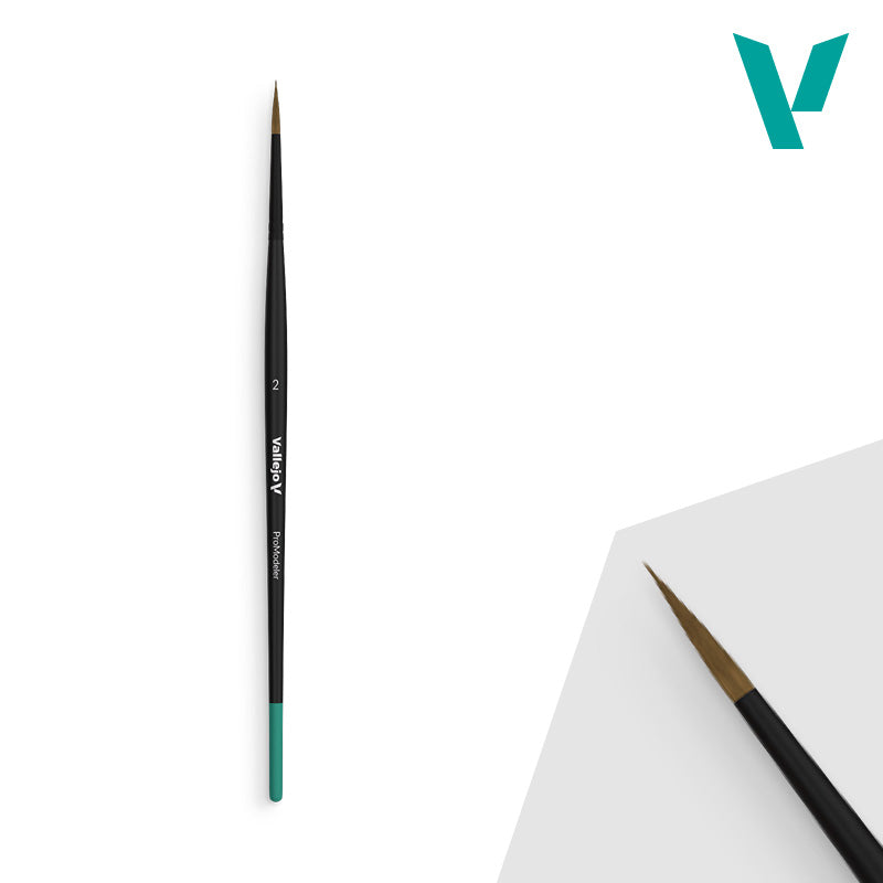 Vallejo Brushes: Pro Modeler No. 2 (B01002)