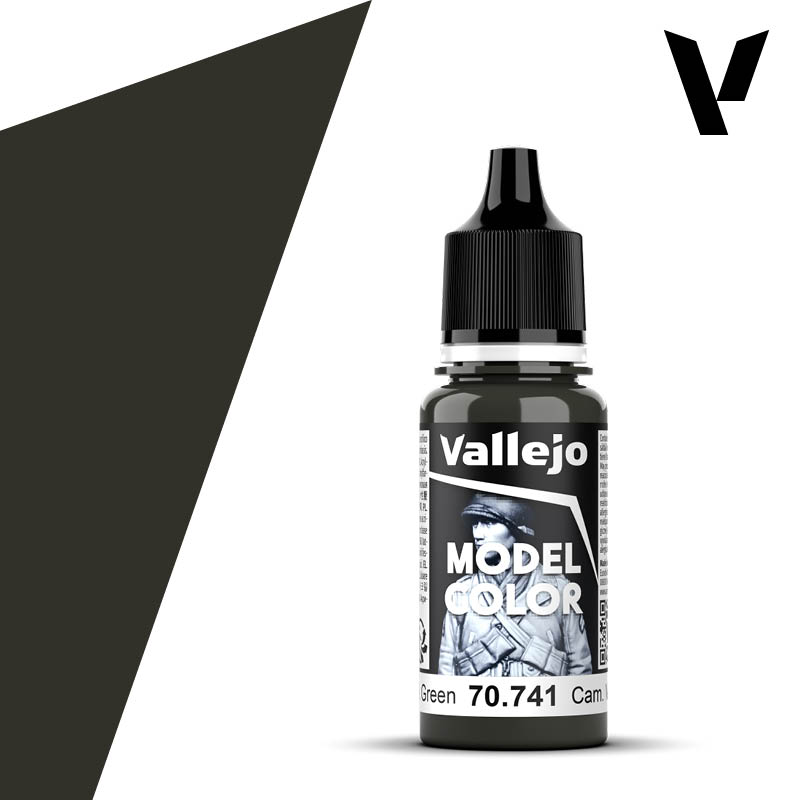 Vallejo Model Color: Camouflage Black Green (70.741) (109)