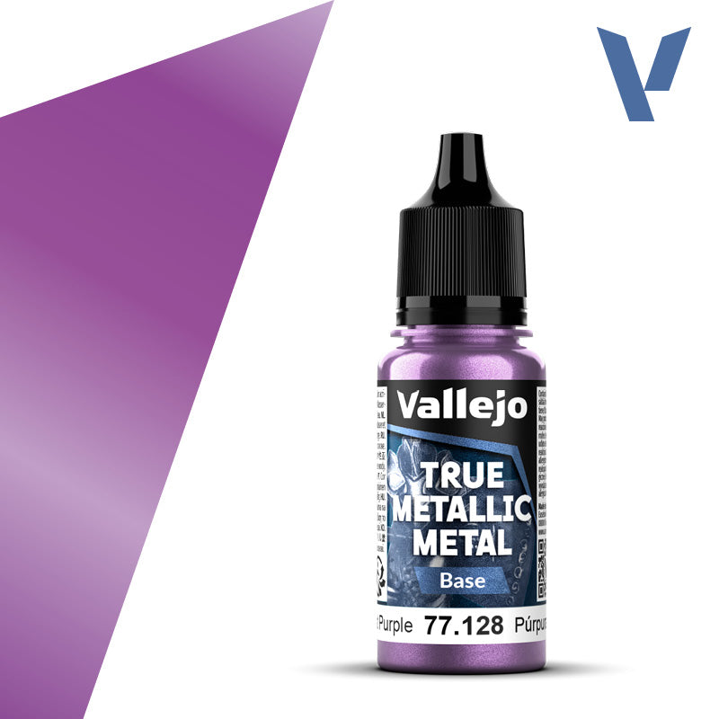 Vallejo True Metallic: Base - Amethyst Purple (77.128)