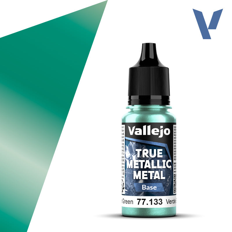 Vallejo True Metallic: Base - Beetle Green (77.133)
