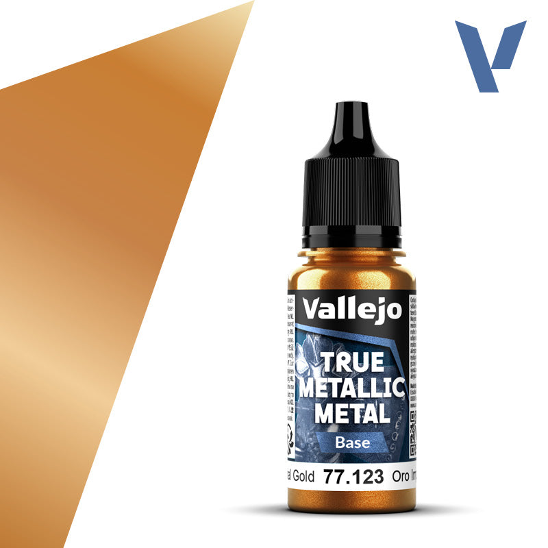 Vallejo True Metallic: Base - Imperial Gold (77.123)