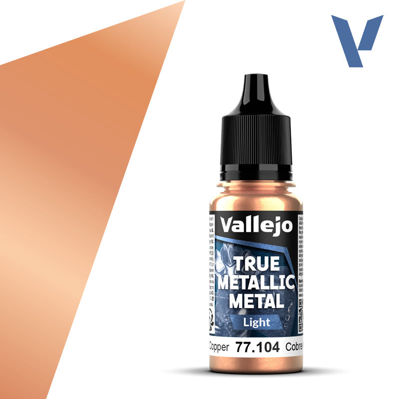 Vallejo True Metallic: Light - Ancient Copper (77.104)