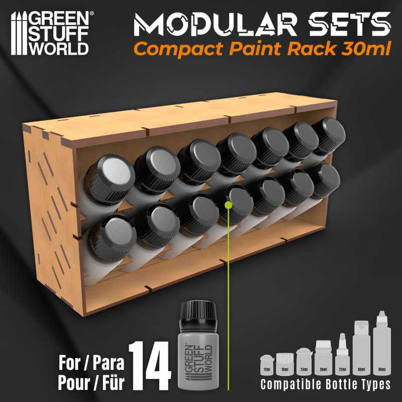 Vertical Paint Organizer 30ml - COMPACT (Green Stuff World)