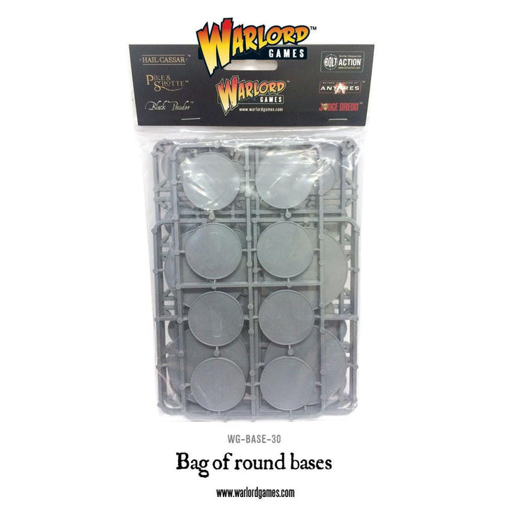 Bag of Round Bases (Warlord Games)