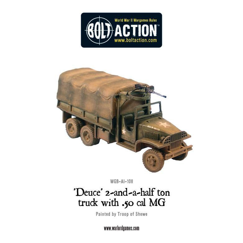 Bolt Action: 'Deuce' 2-and-a-half ton truck with 50cal.MG