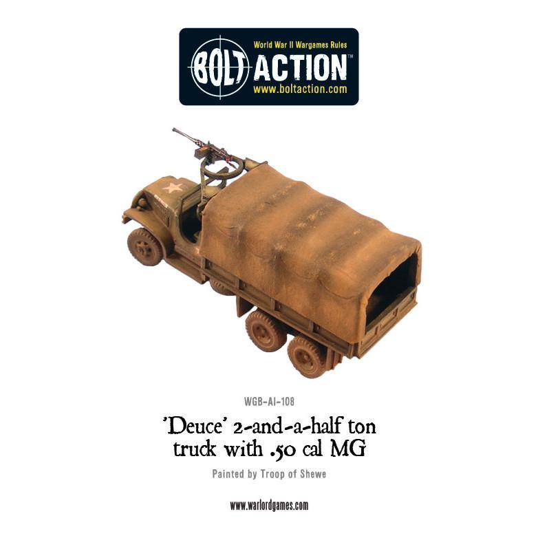 Bolt Action: 'Deuce' 2-and-a-half ton truck with 50cal.MG