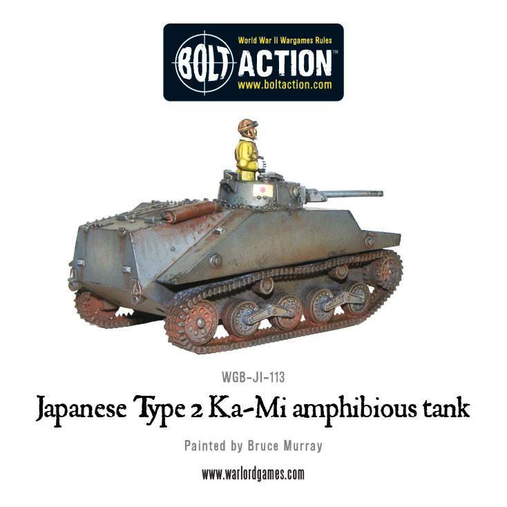 Bolt Action: Japanese Type 2 Ka-Mi amphibious tank