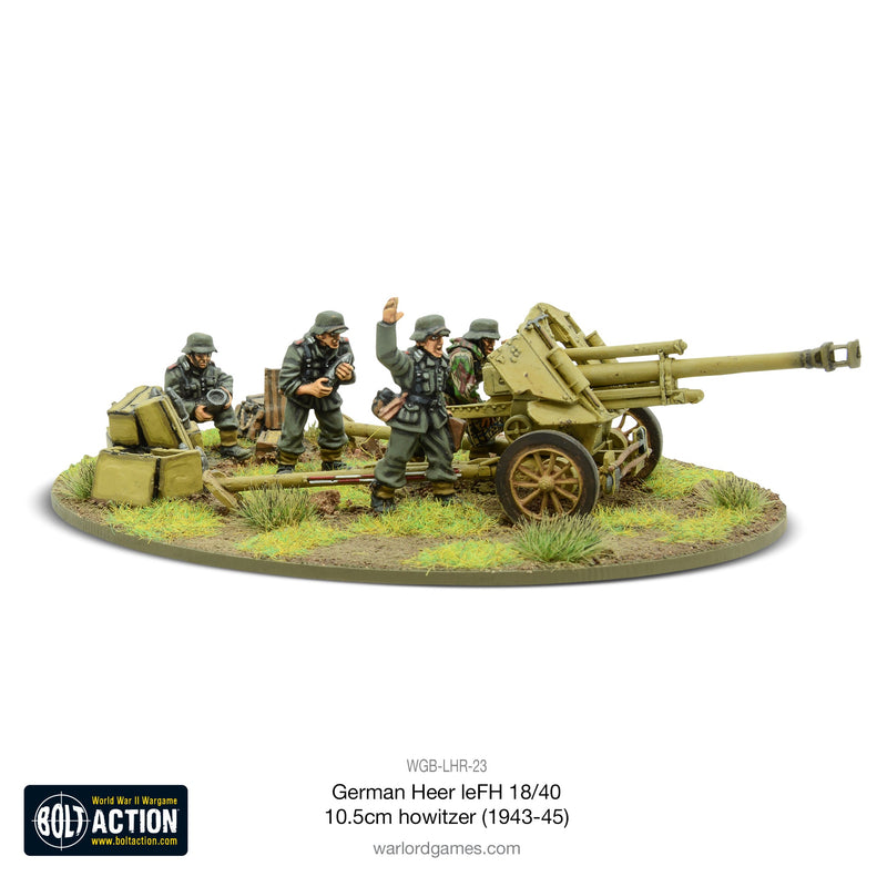 Bolt Action: German Heer leFH 18/40 10.5cm howitzer (1943-45)