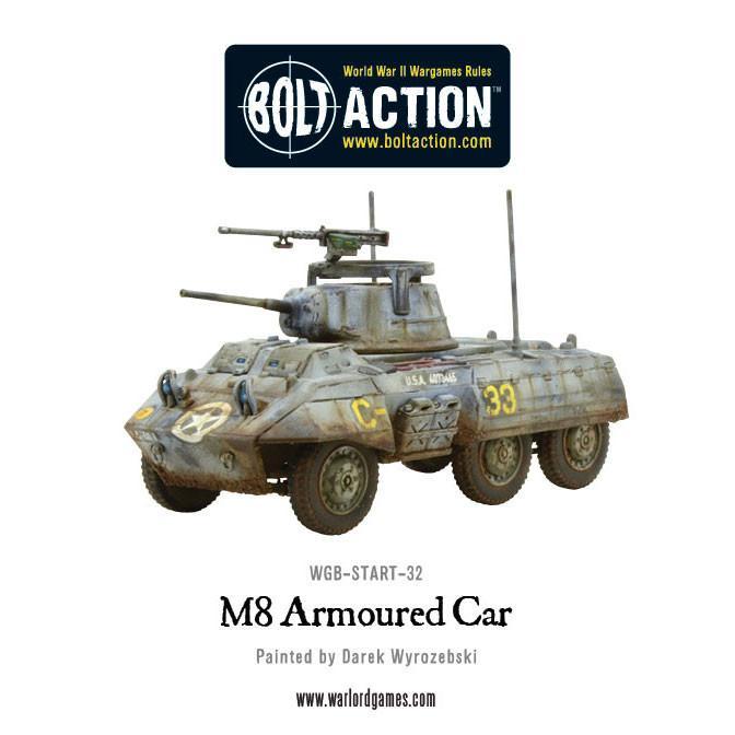 Bolt Action: M8/M20 Greyhound Scout Car Platoon