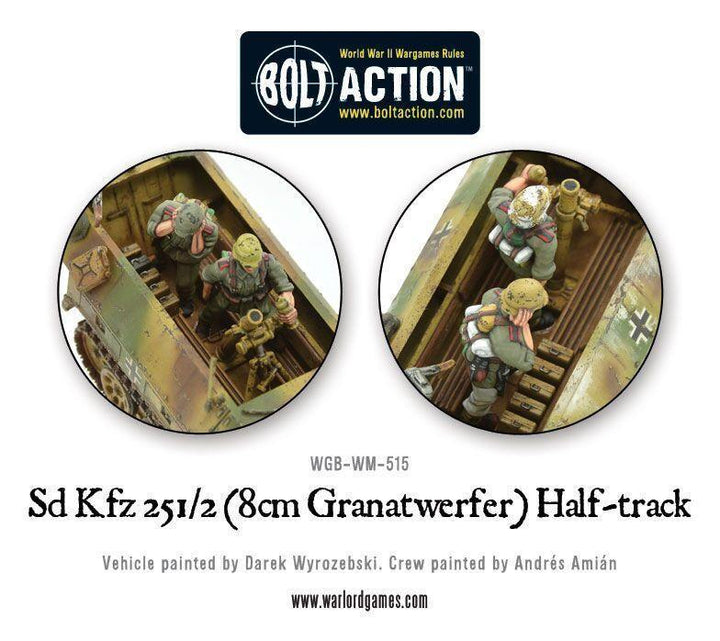 Bolt Action: Sd.Kfz 251/2 Ausf D (8cm Granatwerfer) Half Track