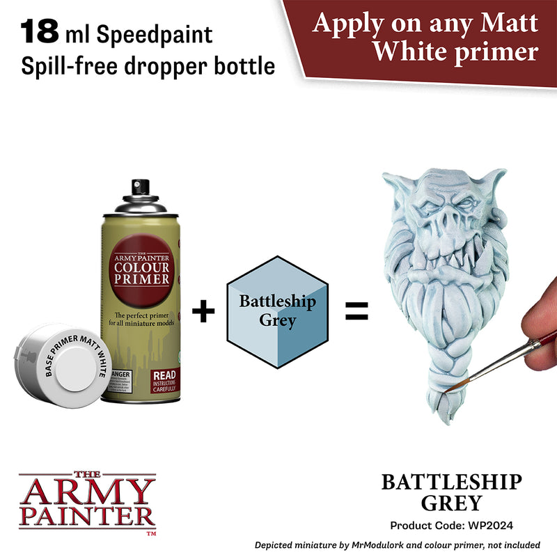 Speedpaint 2.0: Battleship Grey (The Army Painter) (WP2024)