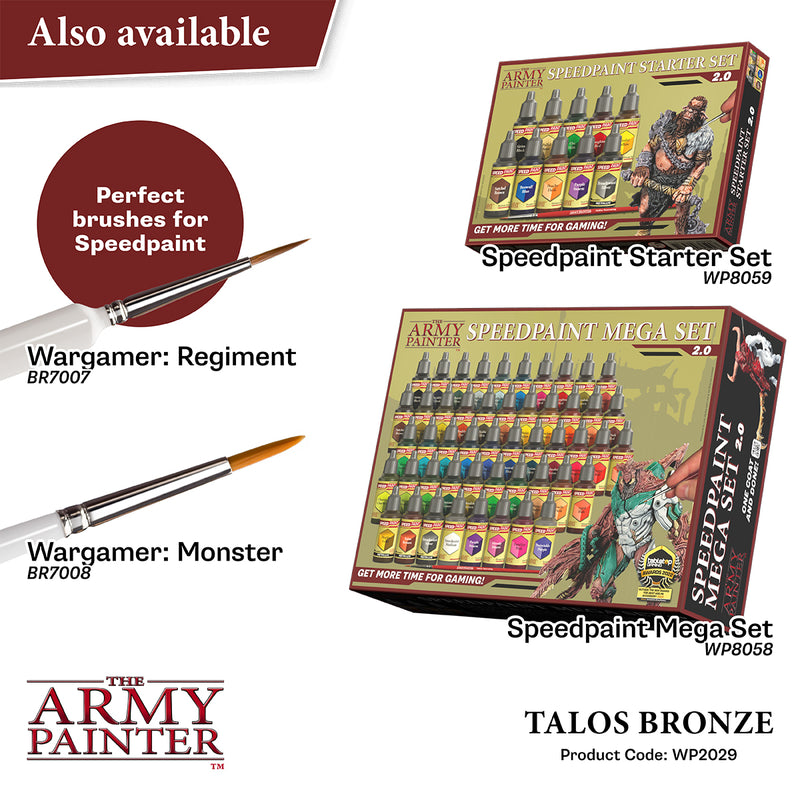 Speedpaint 2.0: Talos Bronze (The Army Painter) (WP2029)