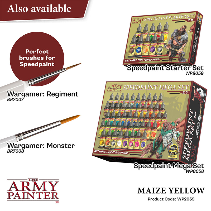 Speedpaint 2.0: Maize Yellow (The Army Painter) (WP2059)