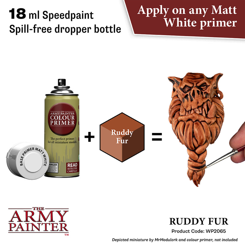 Speedpaint 2.0: Ruddy Fur (The Army Painter) (WP2065)