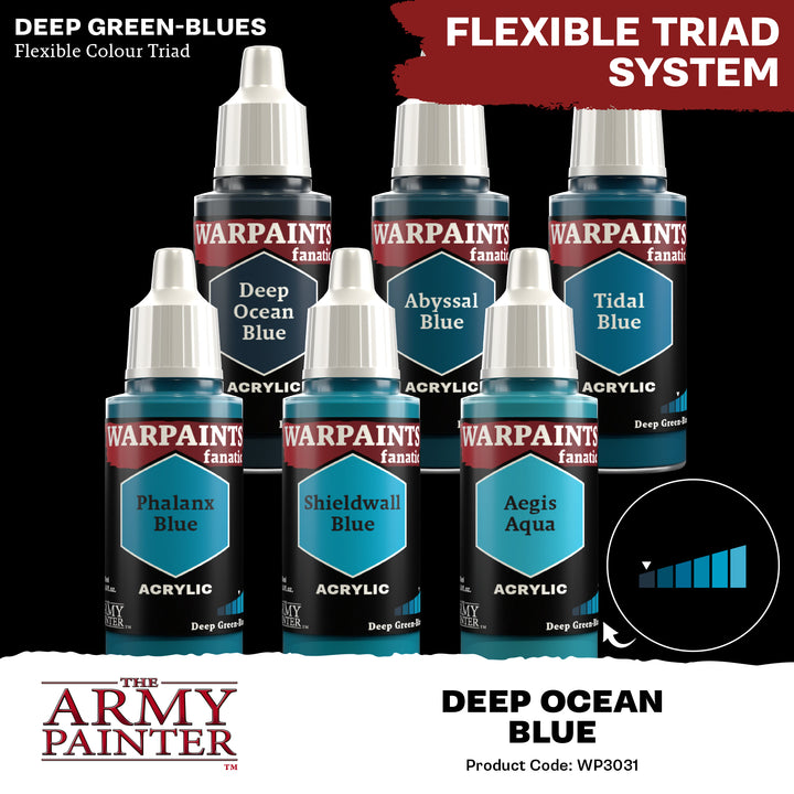 Warpaints Fanatic: Deep Ocean Blue (The Army Painter) (WP3031P)