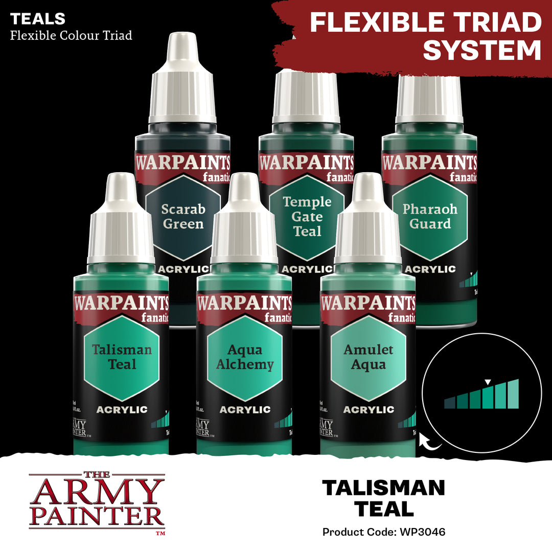 Warpaints Fanatic: Talisman Teal (The Army Painter) (WP3046P)