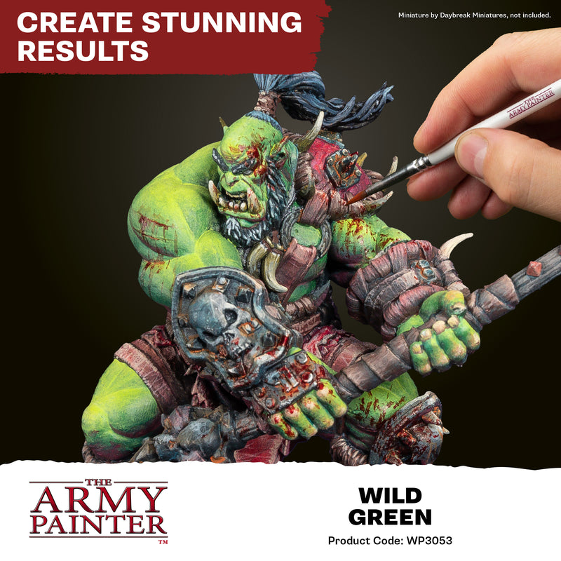 Warpaints Fanatic: Wild Green (The Army Painter) (WP3053P)