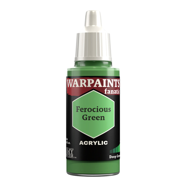 Warpaints Fanatic: Ferocious Green (The Army Painter) (WP3054P)
