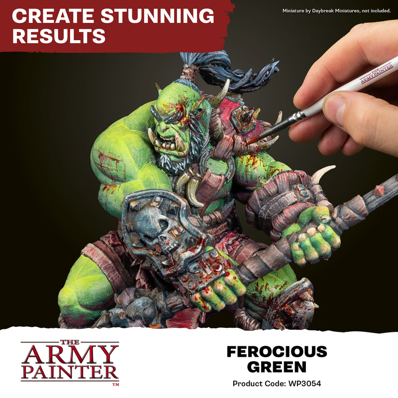 Warpaints Fanatic: Ferocious Green (The Army Painter) (WP3054P)
