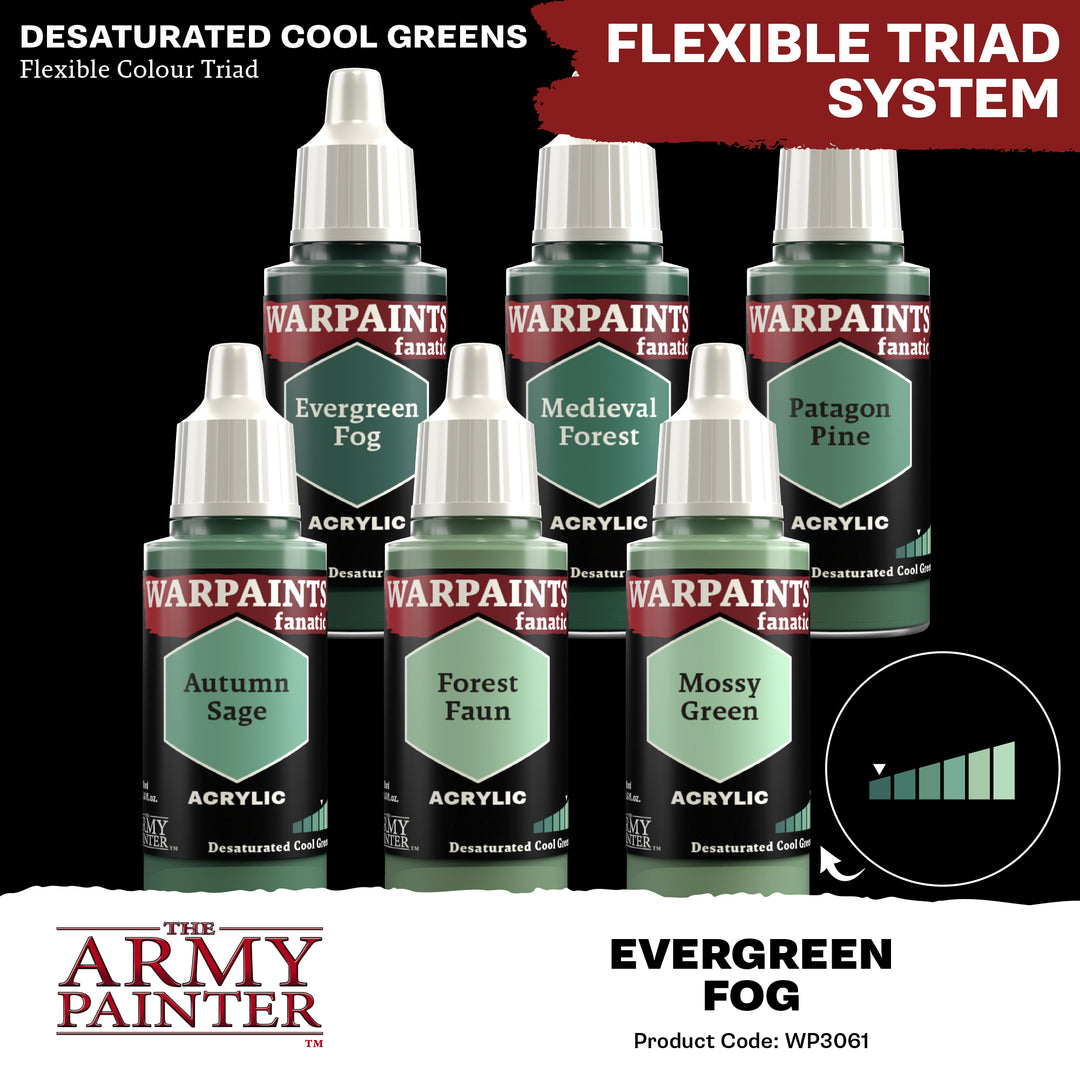 Warpaints Fanatic: Evergreen Fog (The Army Painter) (WP3061P)