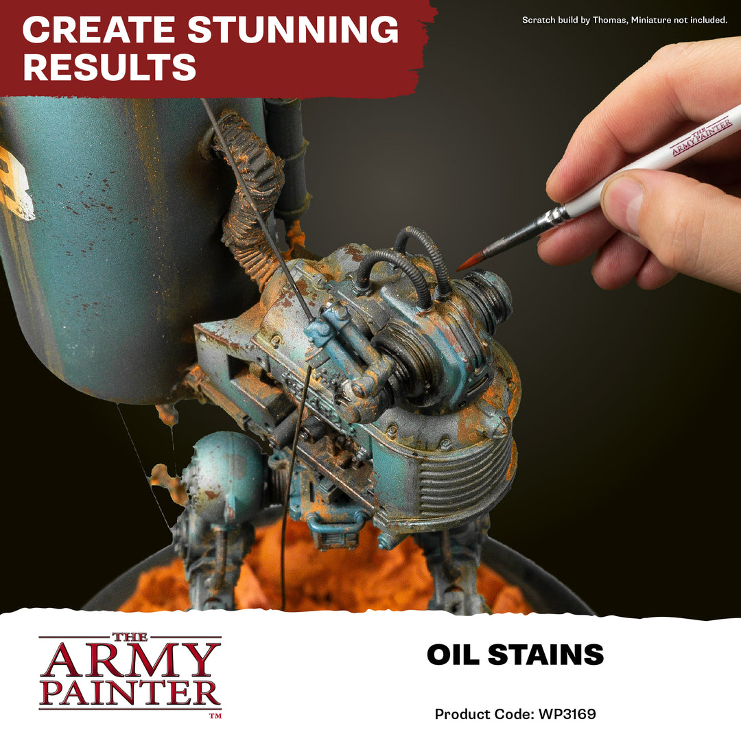 Warpaints Fanatic Effects: Oil Stains (The Army Painter) (WP3169P)