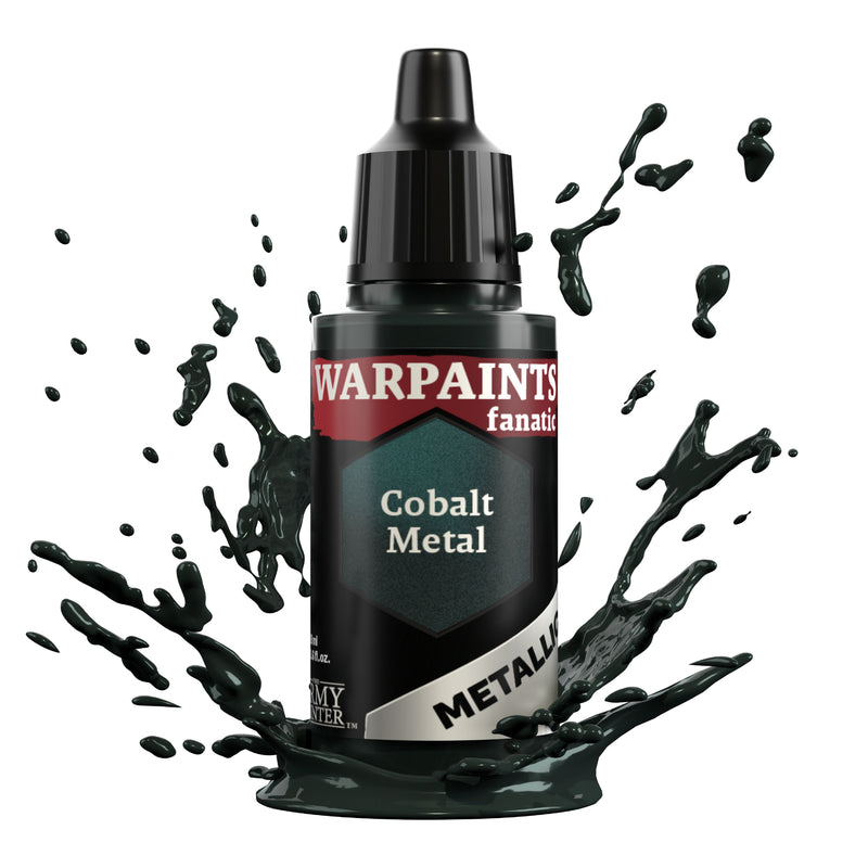 Warpaints Fanatic Metallic: Cobalt Metal (The Army Painter) (WP3194P)