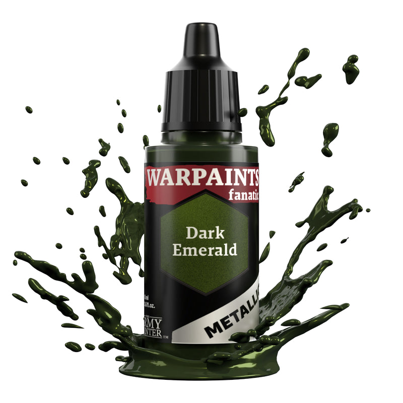 Warpaints Fanatic Metallic: Dark Emerald (The Army Painter) (WP3196P)