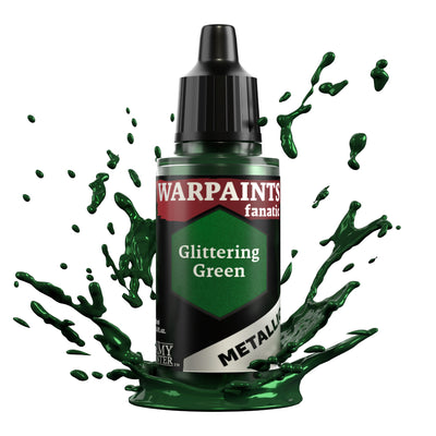 Warpaints Fanatic Metallic: Glittering Green (The Army Painter) (WP3197P)