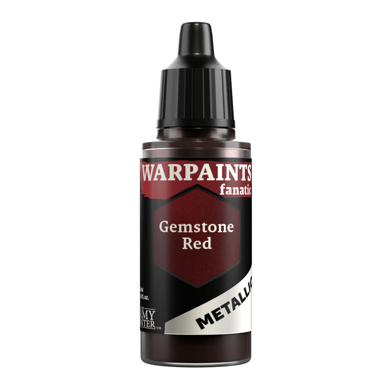Warpaints Fanatic Metallic: Gemstone Red (The Army Painter) (WP3198P)