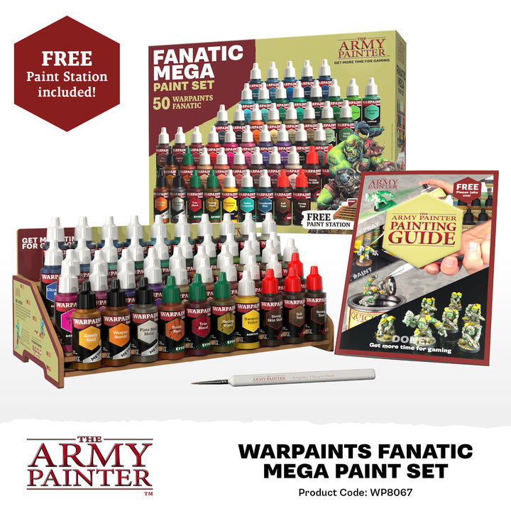 The Army Painter mega hot paint set