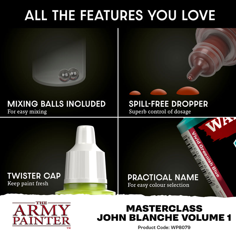 Masterclass: John Blanche Volume 1 Paint Set (The Army Painter) (WP8079)