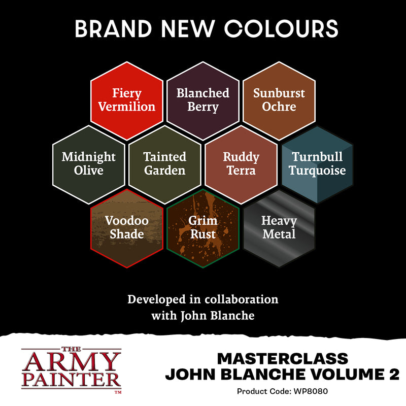 Masterclass: John Blanche Volume 2 Paint Set (The Army Painter) (WP8080)