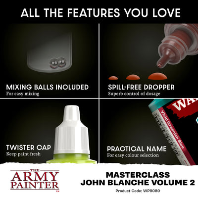 Masterclass: John Blanche Volume 2 Paint Set (The Army Painter) (WP8080)