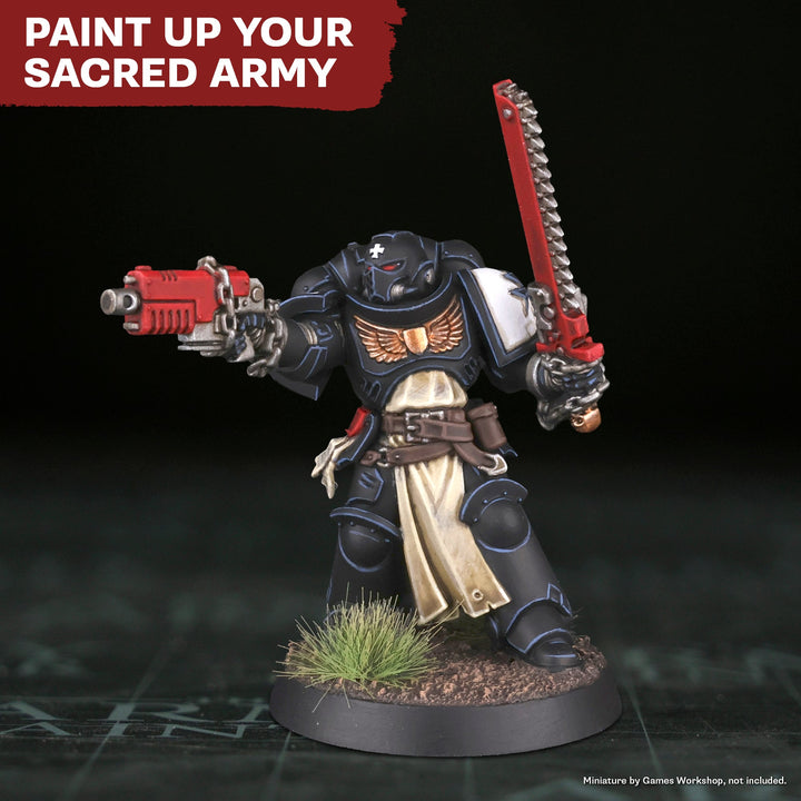 Combat Se7ens: Black Relic Armour (The Army Painter) (WP8115P)