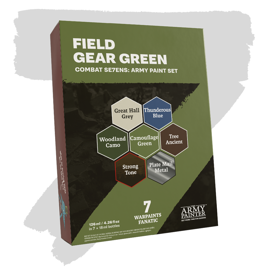 Combat Se7ens: Field Gear Green (The Army Painter) (WP8119P)