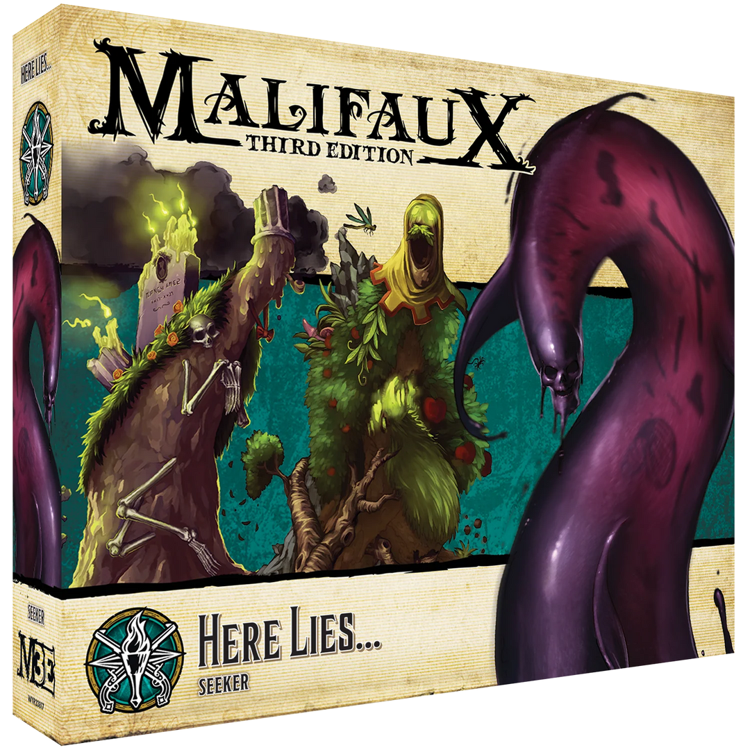Malifaux 3rd Edition: Explorer's Society - Here Lies