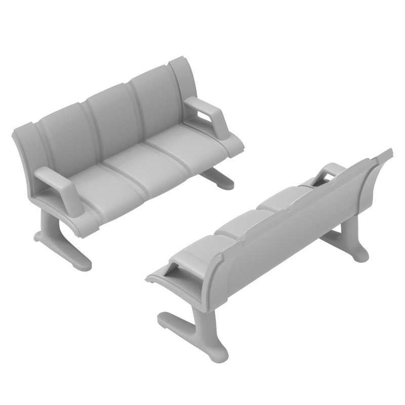 Waiting Room Benches (Green Stuff World)