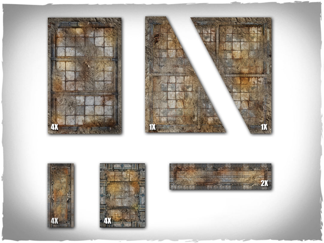Terrain Areas Footprints - Sector Imperialis (Deep-Cut Studio)