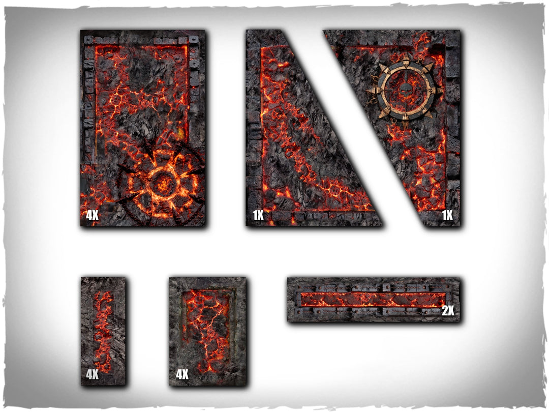 Terrain Areas Footprints - Chaos (Deep-Cut Studio)