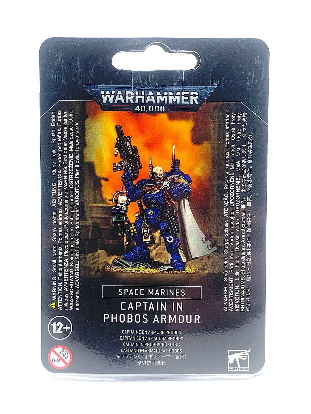 Warhammer 40,000: Space Marines Primaris Captain in Phobos Armour