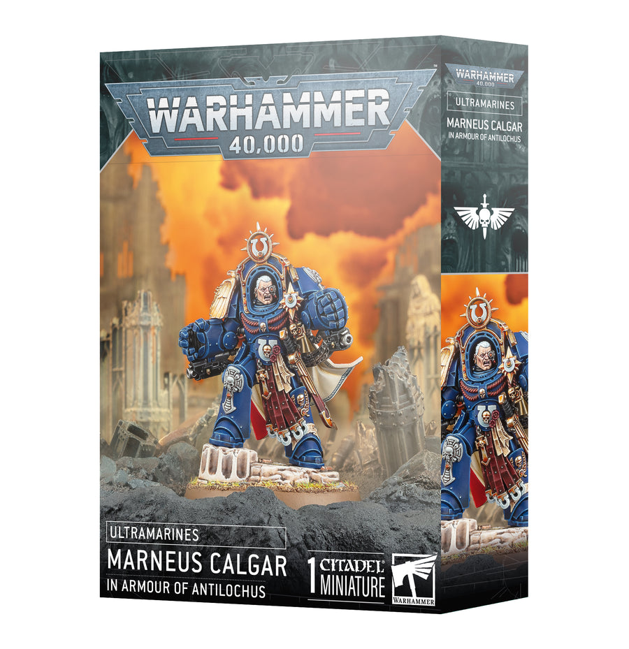 Warhammer 40,000: Ultramarines - Marneus Calgar in Armour of Antilochus