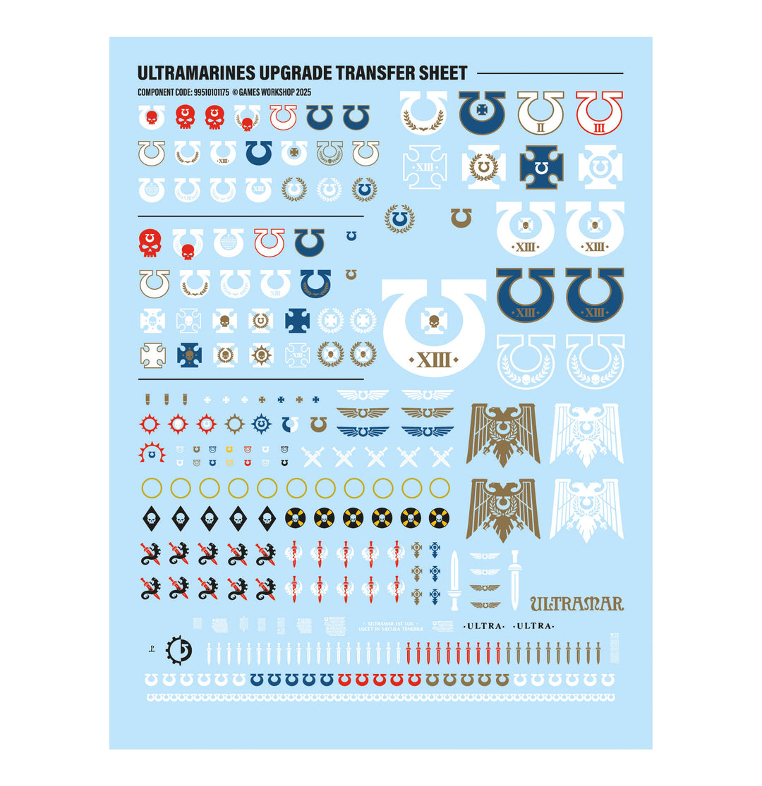 Warhammer 40,000: Ultramarines Upgrades and Transfers