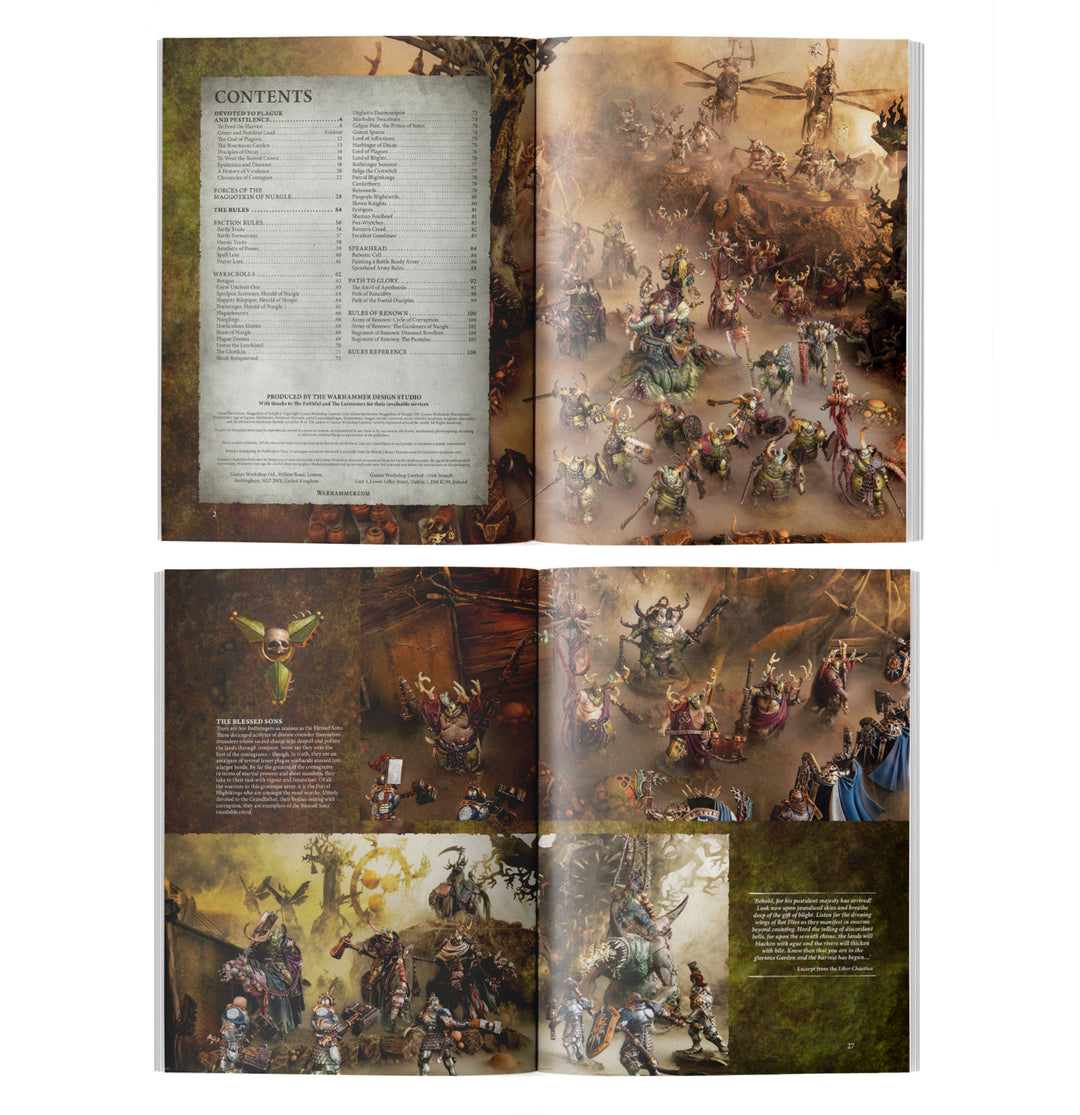 Warhammer Age of Sigmar: Maggotkin of Nurgle - Chaos Battletome