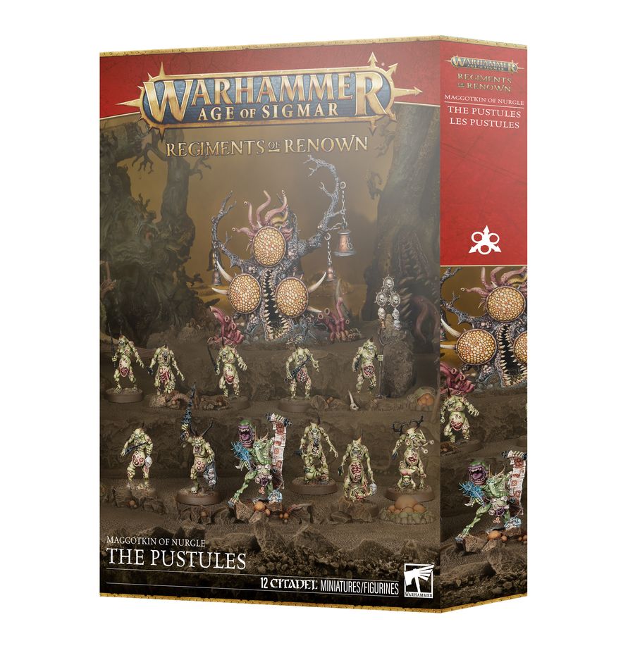 Warhammer Age of Sigmar: Maggotkin of Nurgle - The Pustules